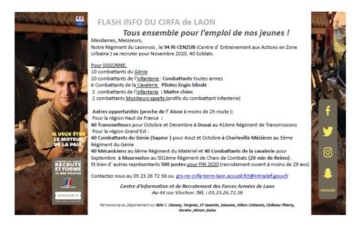 Flash info du CIRFA de LAON