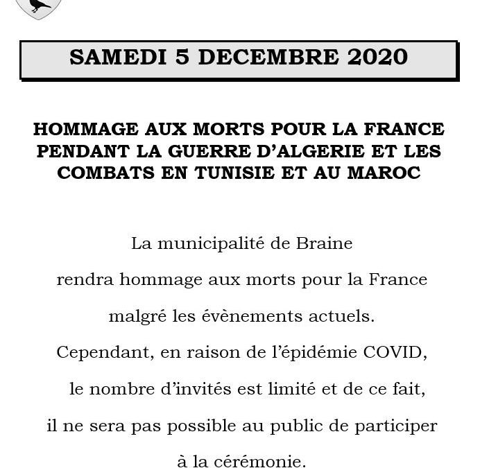 Hommage du 5 décembre