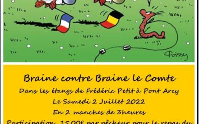 Concours de pêche Franco-Belge – Samedi 02 juillet 2022