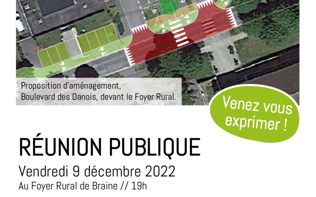 Réunion publique – Vendredi 9 décembre 2022