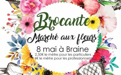 Brocante et Marché aux fleurs – Mercredi 8 mai 2024