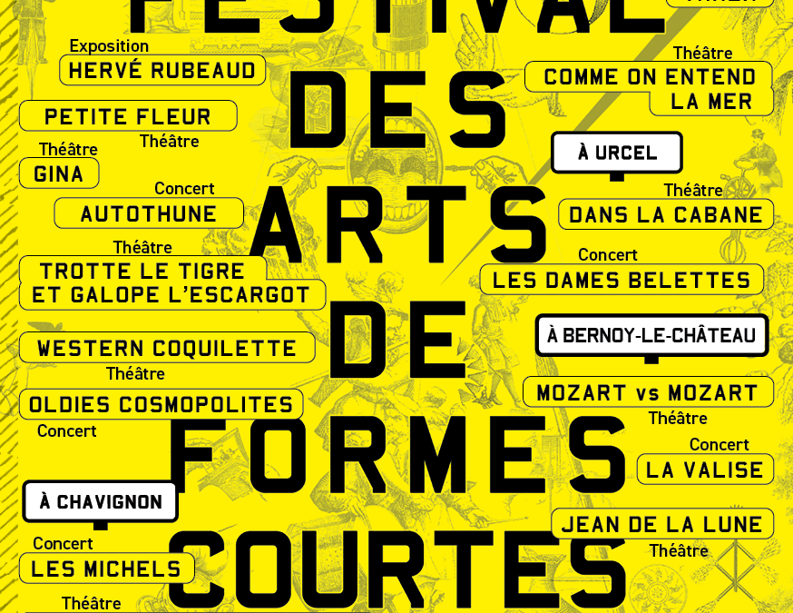 Festival des Arts de Formes Courtes – Du 4 octobre au 22 novembre 2024