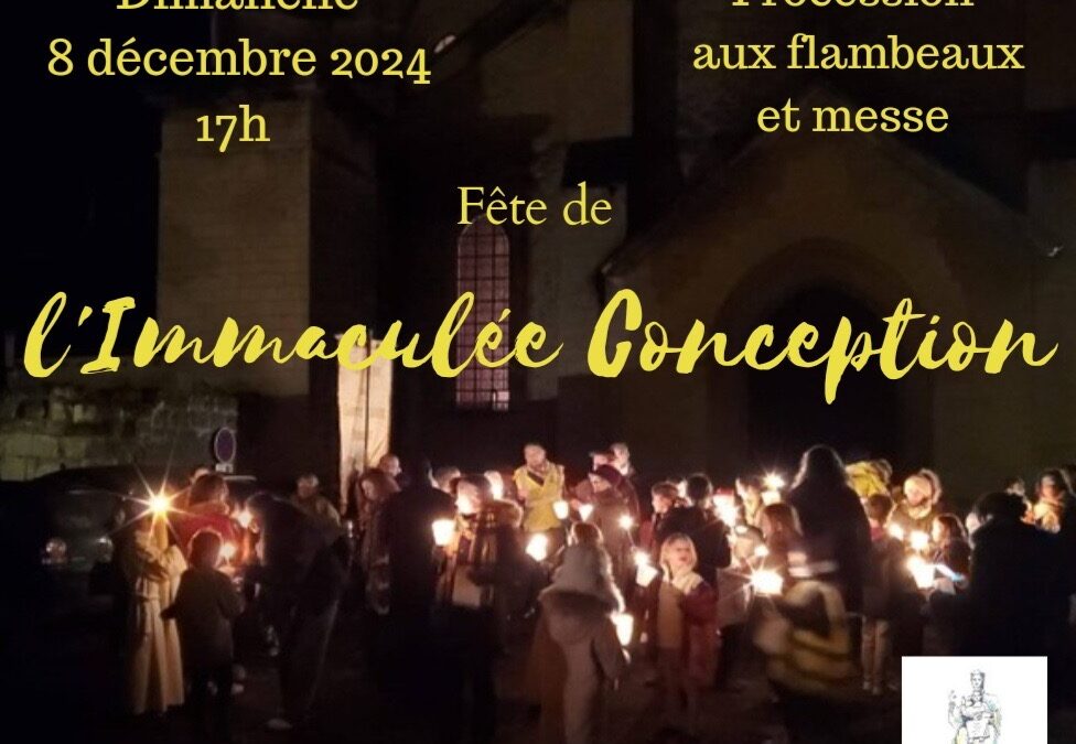 Procession de luminions – Dimanche 8 décembre 2024