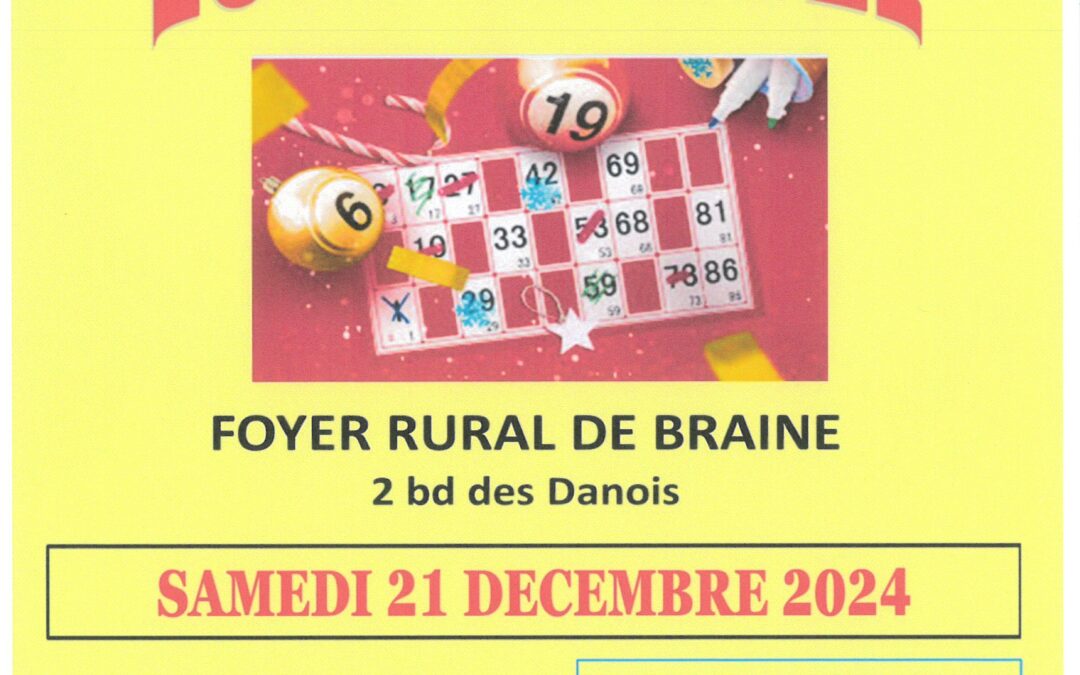 Loto du BCV – Samedi 21 décembre