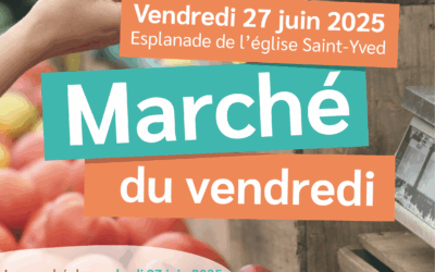 Déplacement du marché – Vendredi 27 juin 2025
