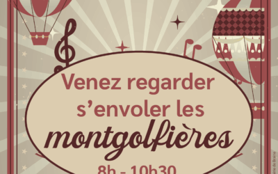 Baptême en montgolfières