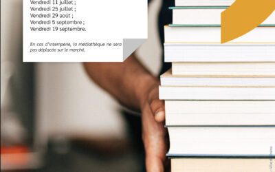 La médiathèque sur le marché – Été 2025