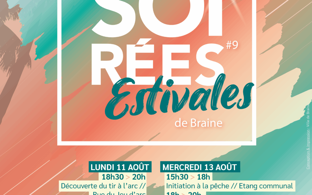Soirées estivales – Août 2025