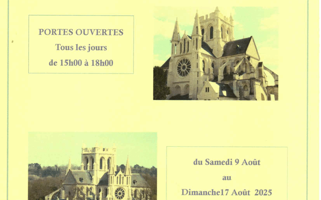 Portes ouvertes de l’église-Saint-Yved – Du 9 au 17 août 2025