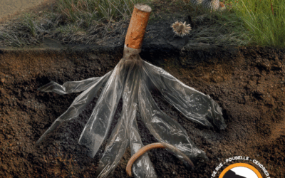 Un mégot, c’est du plastique.