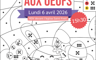 Chasse aux œufs – Lundi 6 avril