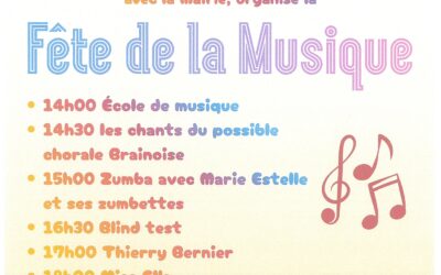 Fête de la musique – Dimanche 21 juin