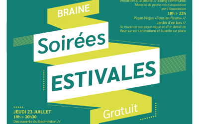 Soirées estivales – 20 au 24 juillet, 17 et 24 août 2026
