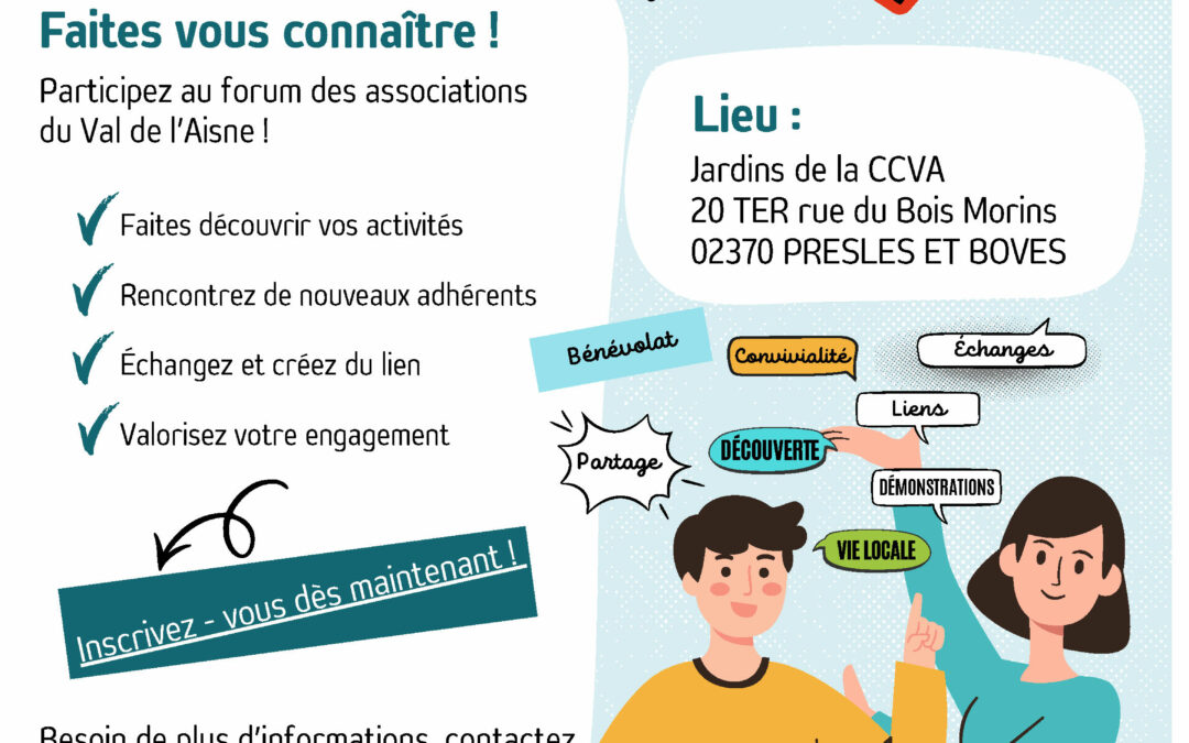 Forum des associations – Samedi 5 septembre 2026