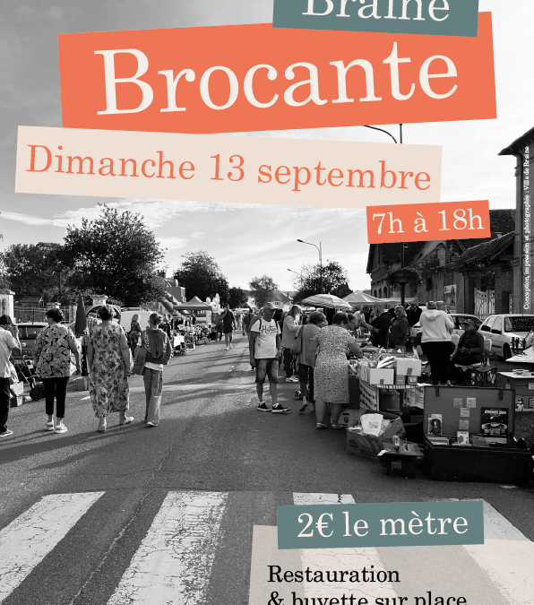Brocante – Dimanche 13 septembre 2026
