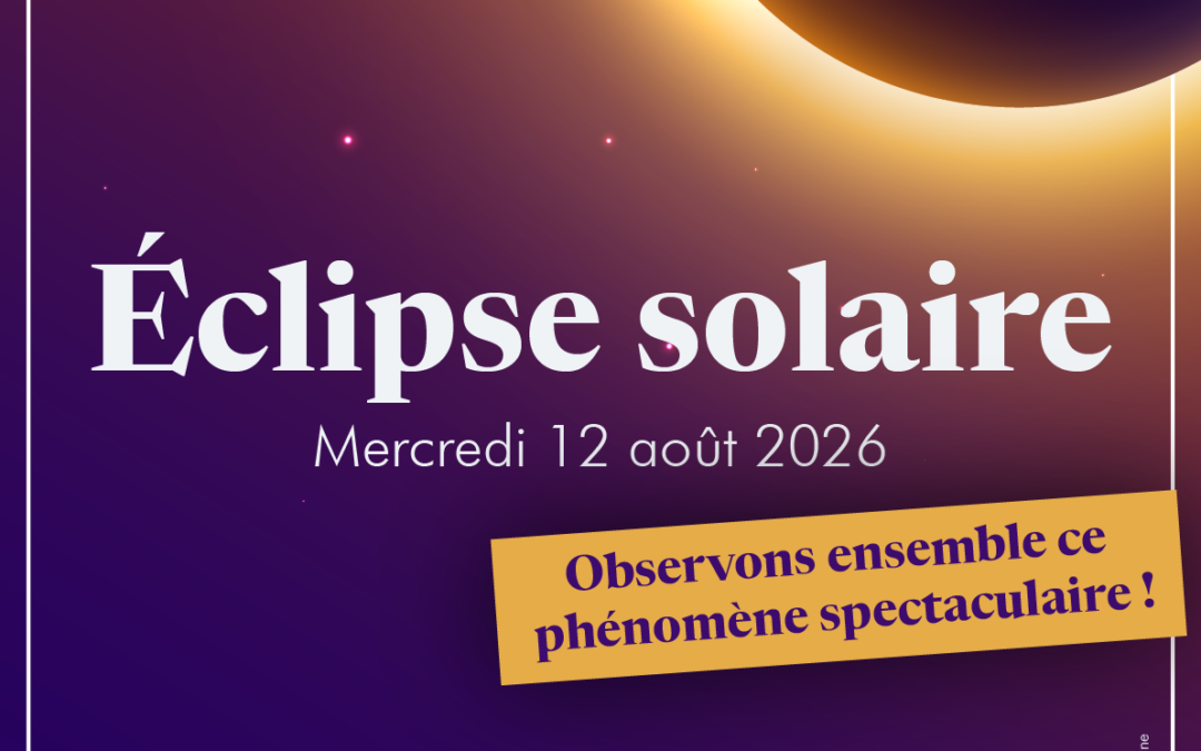 Eclipse solaire – Mercredi 12 août 2026
