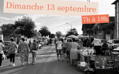 Brocante – Dimanche 13 septembre 2026