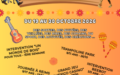 Centre de loisirs – Octobre 2026