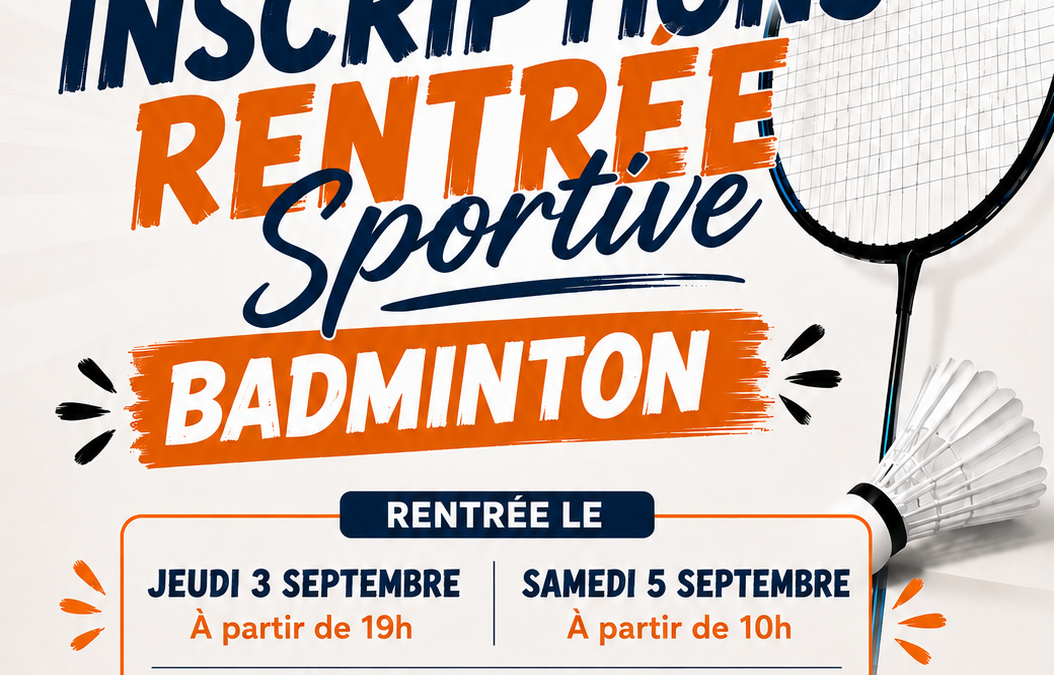 Rentrée Badminton